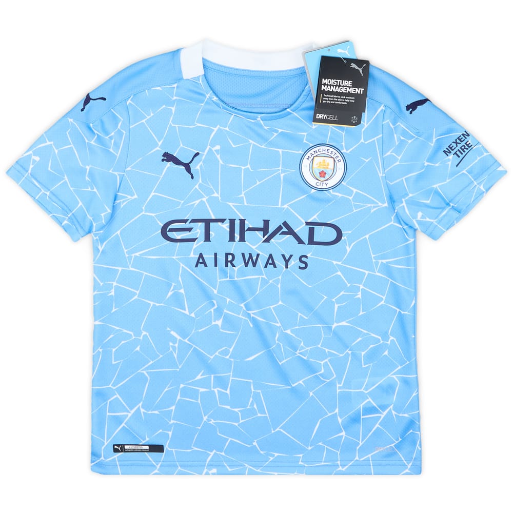 2021-22 Manchester City Home Shirt (M.Kids)