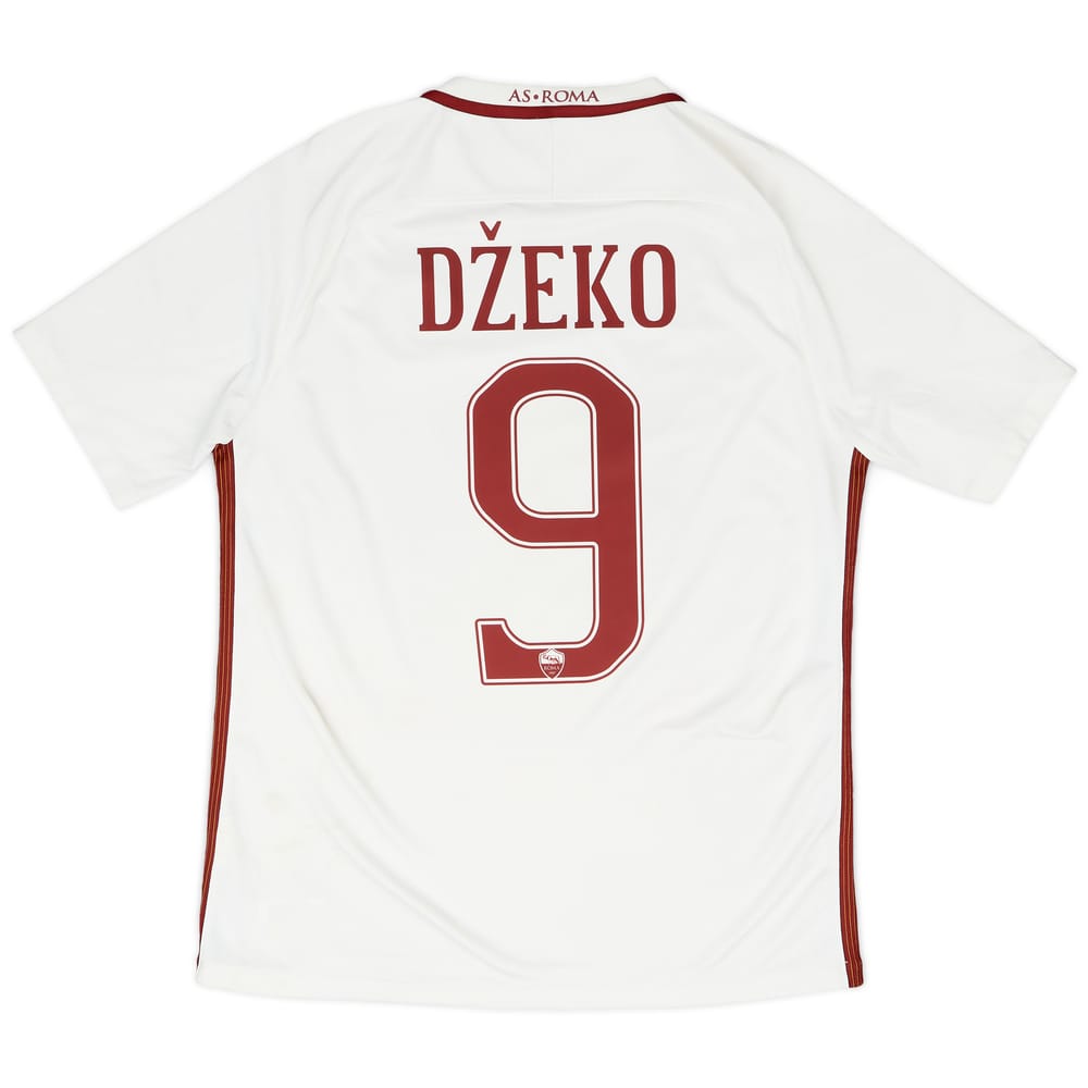 2016-17 Roma Away Shirt Dzeko #9 - 6/10 - (M)