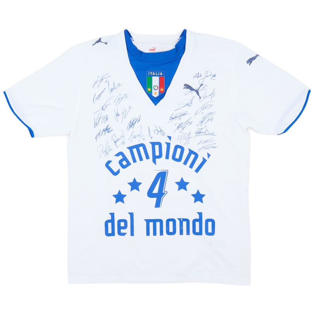 2006 Italy 'Campioni Del Mondo' Away Shirt - 6/10 - (M)