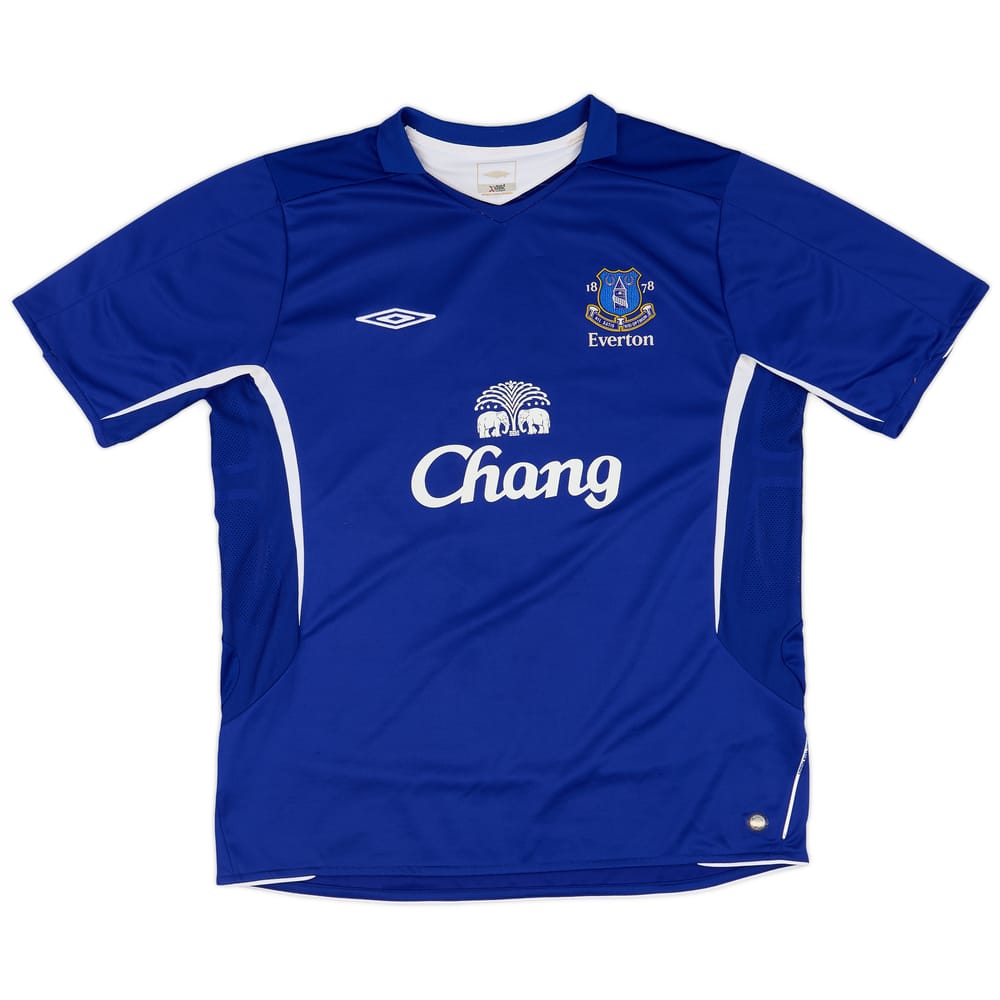 2005-06 Everton Home Shirt - 9/10 - (XL)