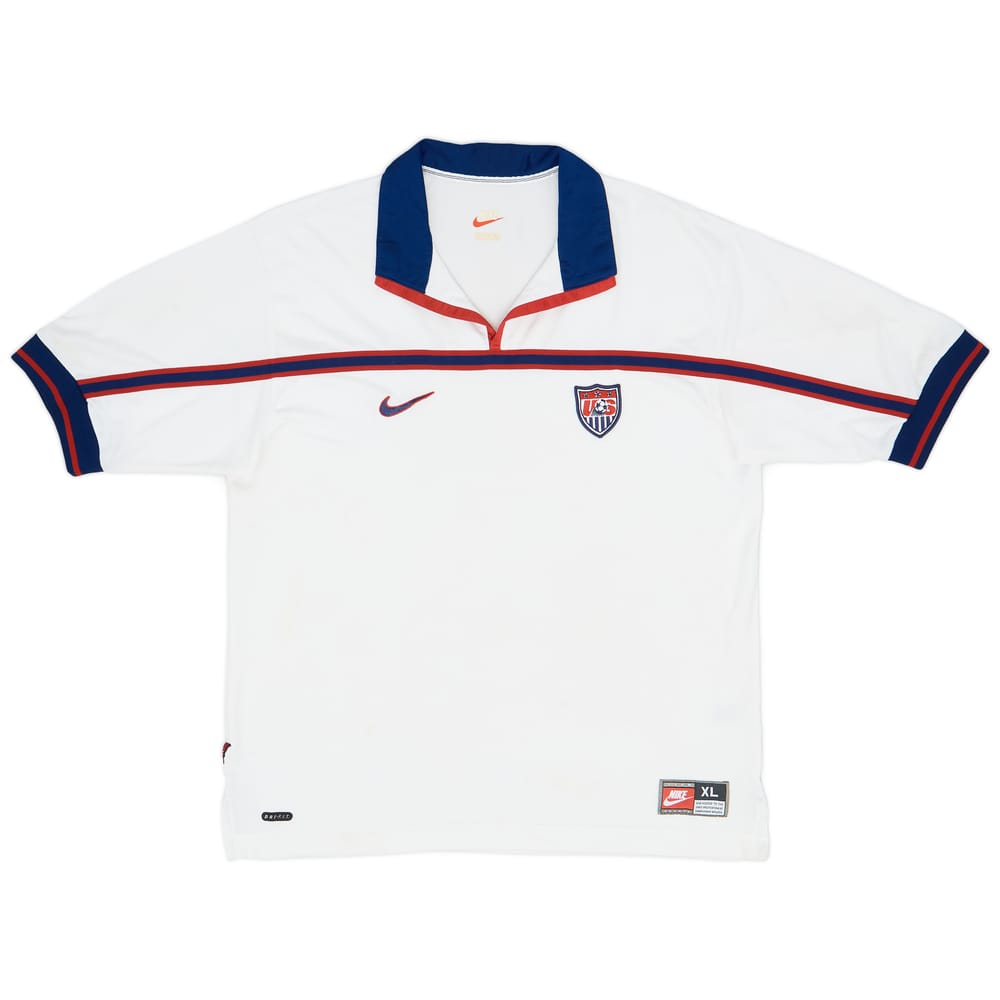1998-99 USA Home Shirt - 8/10 - (XL)