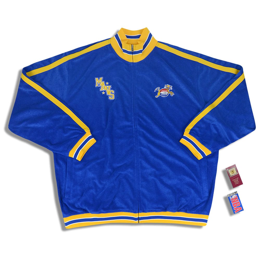 1968-69 Houston Mavericks Reebok Hardwood Classics Track Jacket XXL - W/Tags