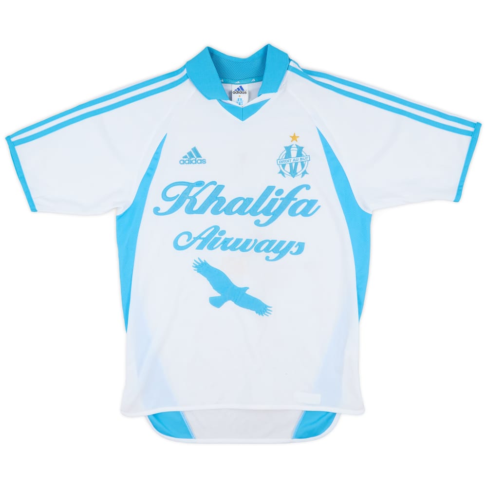 2001-02 Olympique Marseille Home Shirt - 7/10 - (S)