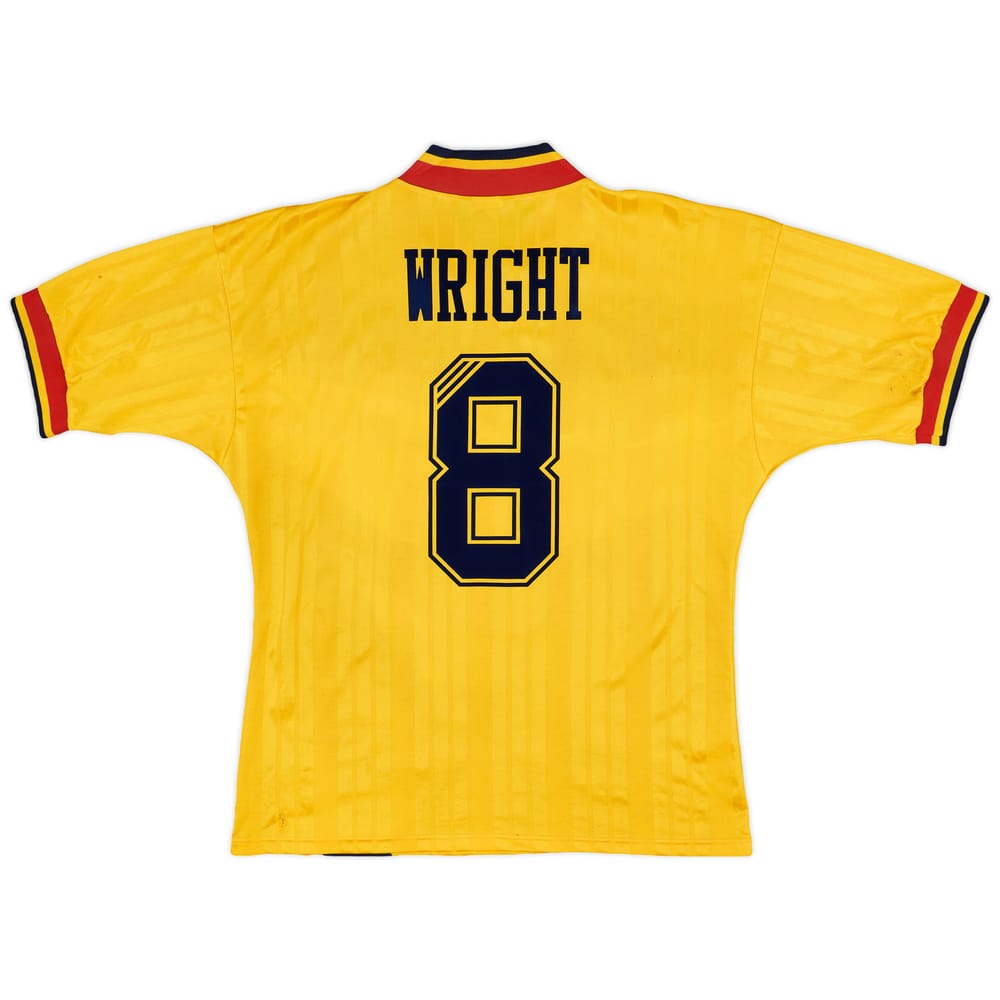 1993-94 Arsenal Away Shirt Wright #8 - 5/10 - (M/L)