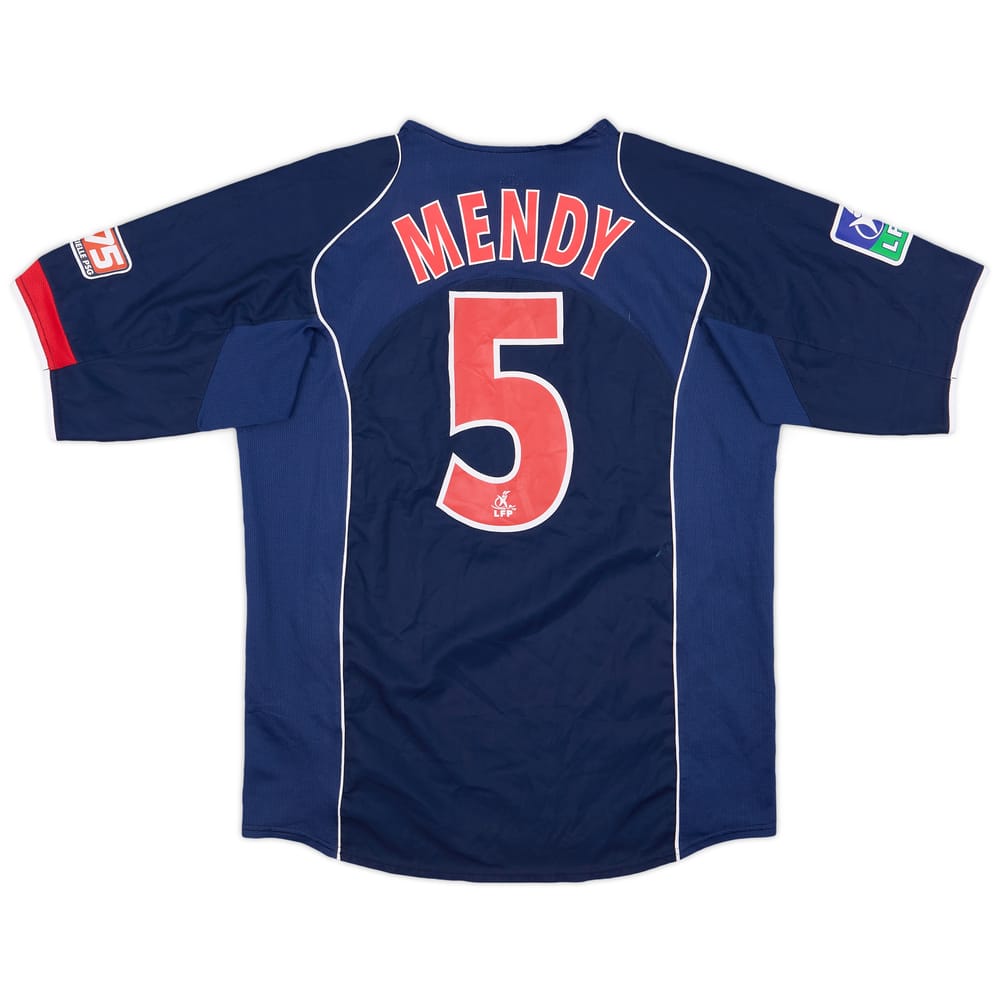 2004-05 Paris Saint-Germain Home Shirt Mendy #5 - 5/10 - (L)