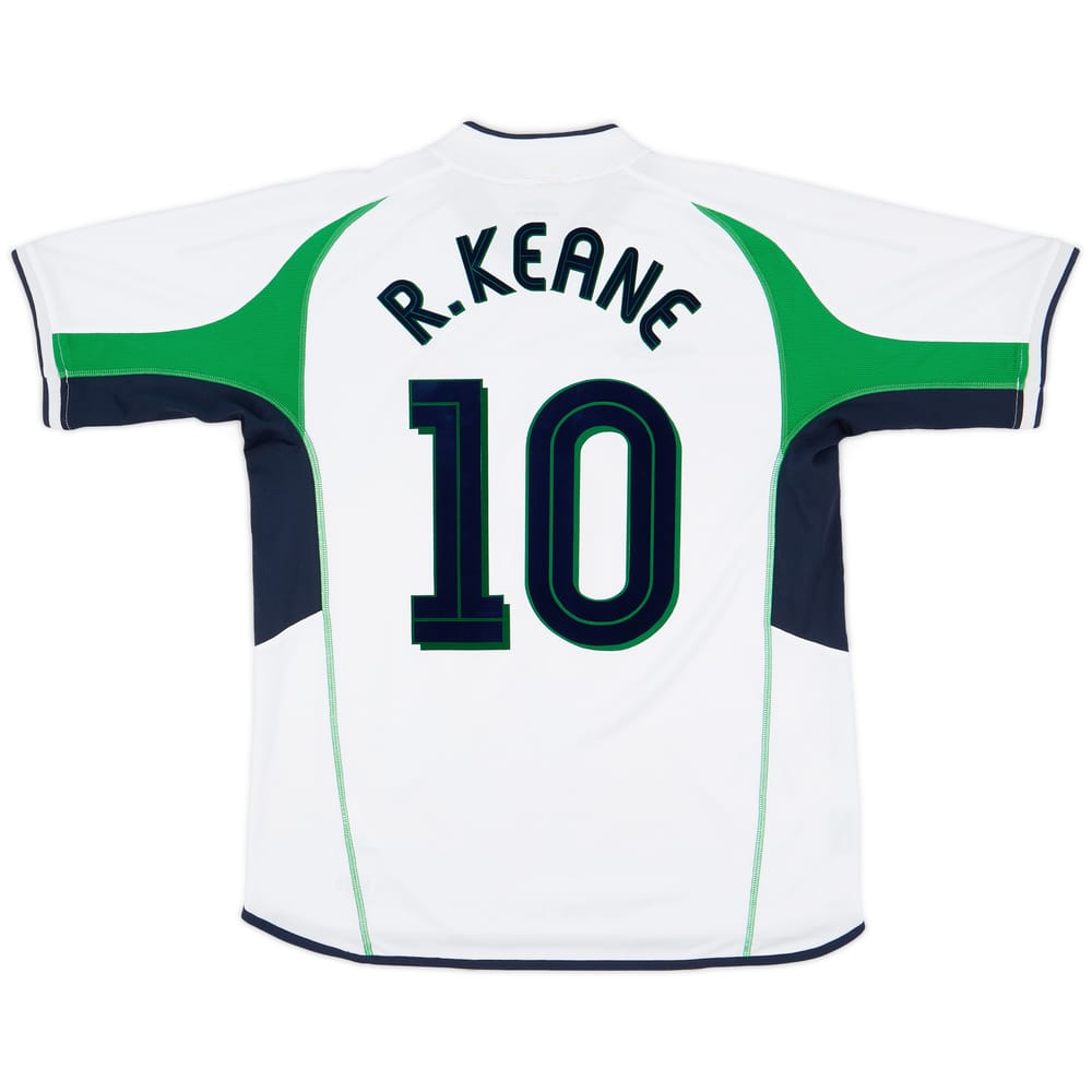 2002-03 Ireland Away Shirt R. Keane #10 - 8/10 - (L)