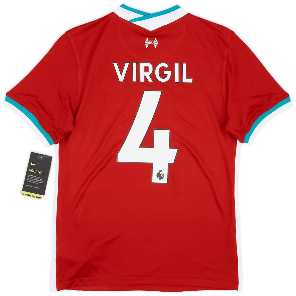 2020-21 Liverpool Home Shirt Virgil #4 (S)