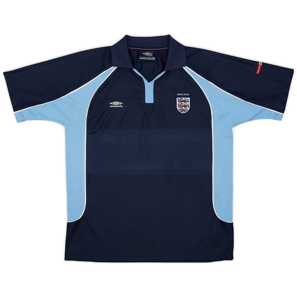 2001-02 England Umbro Training Shirt - 9/10 - (L)