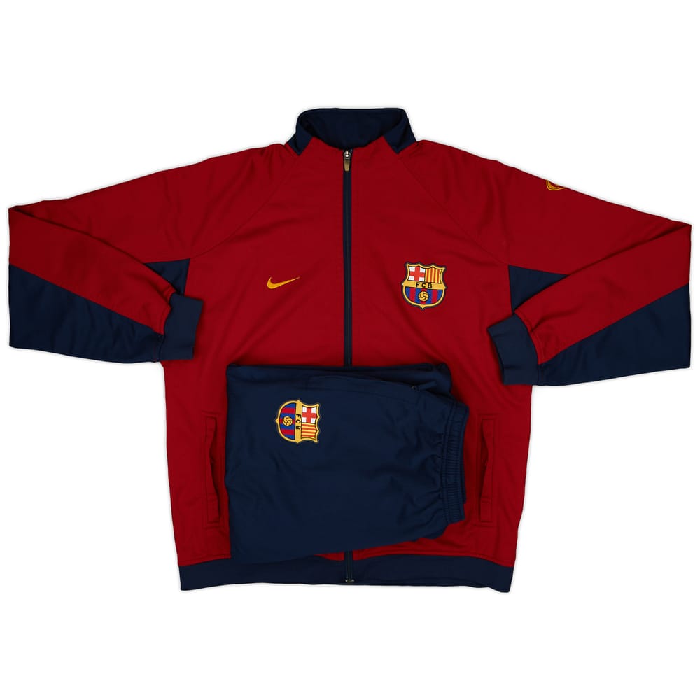 2003-04 Barcelona Nike Tracksuit - 9/10 - (L)