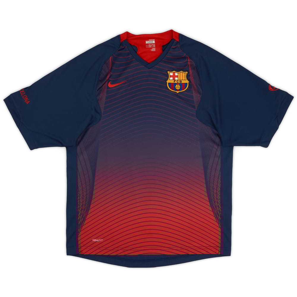 2007-08 Barcelona Nike Training Shirt - 9/10 - (S)
