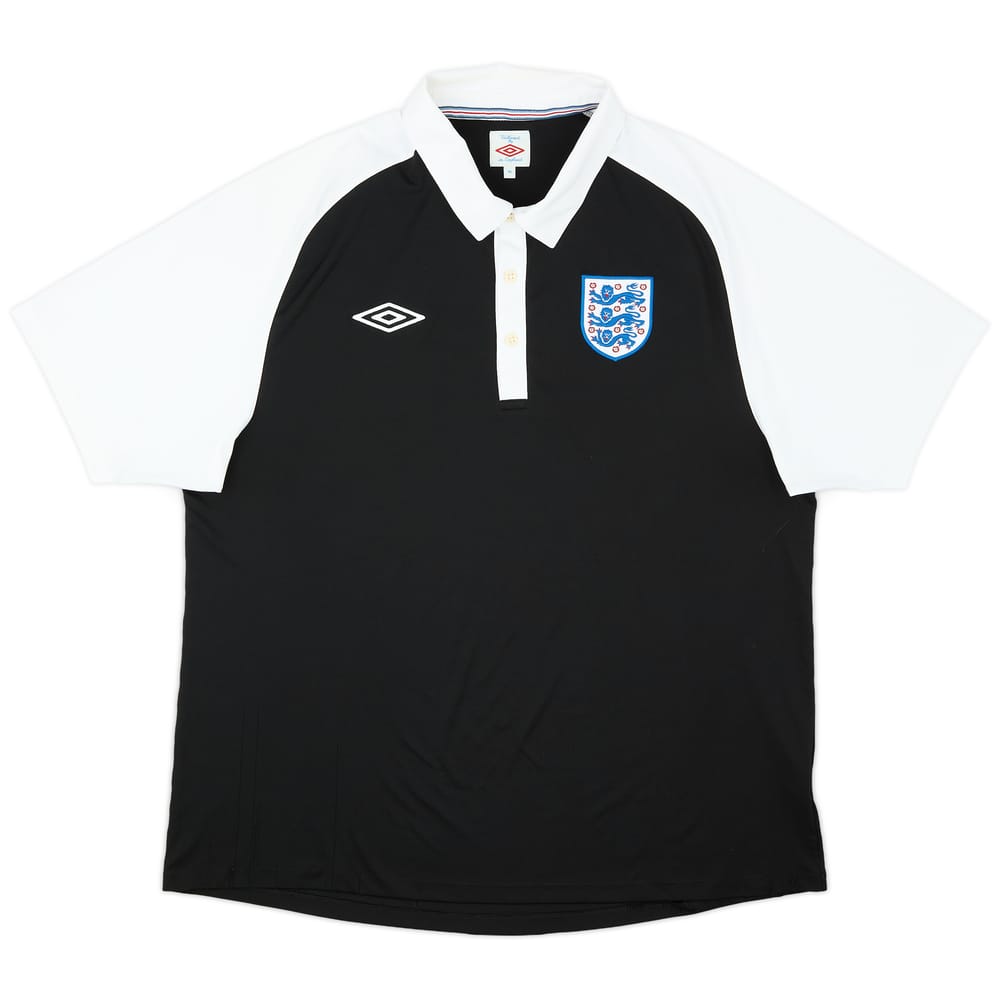 2010-11 England Umbro Polo Shirt - 9/10 - (XL)