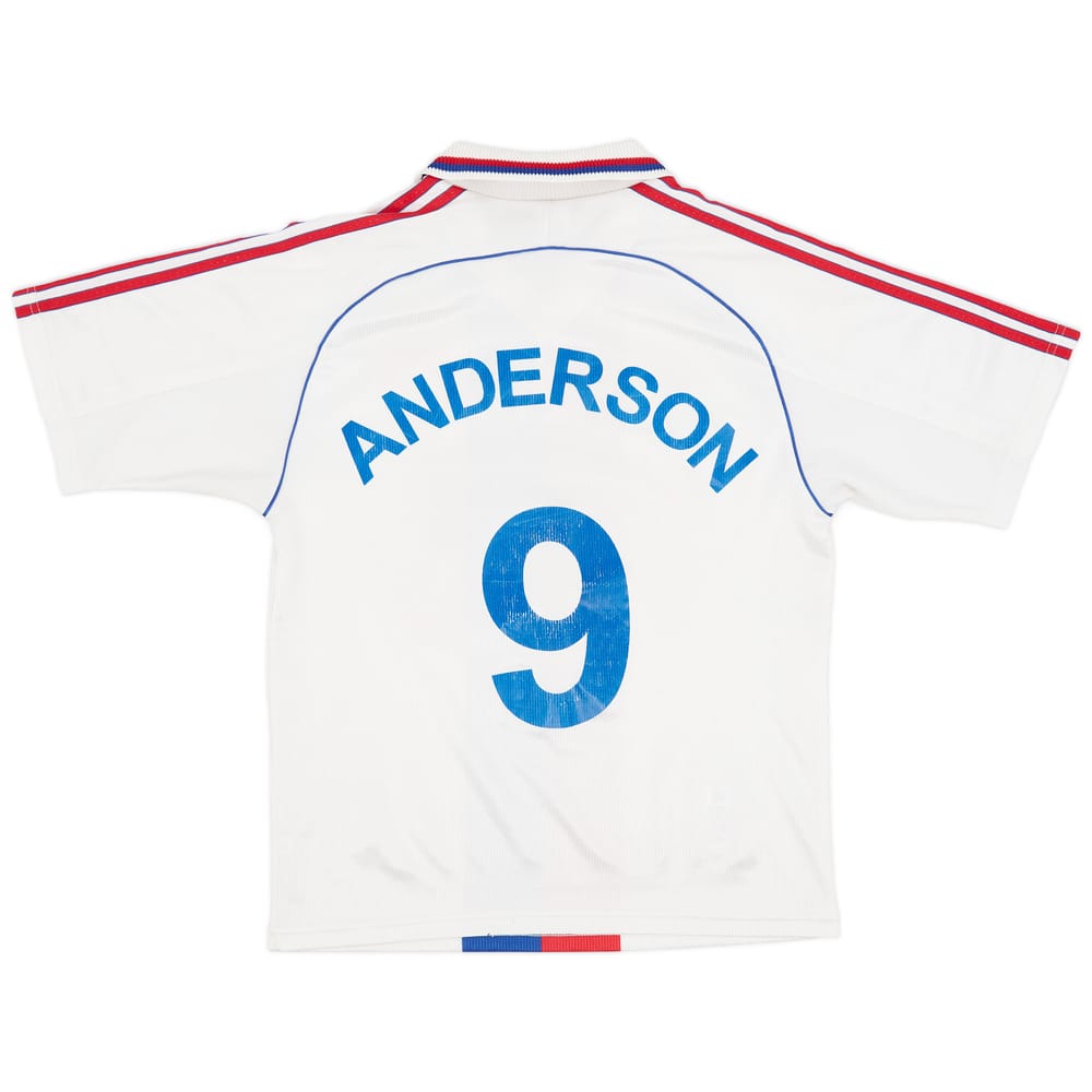 1998-00 Lyon Home Shirt Anderson #9 - 6/10 - (S)