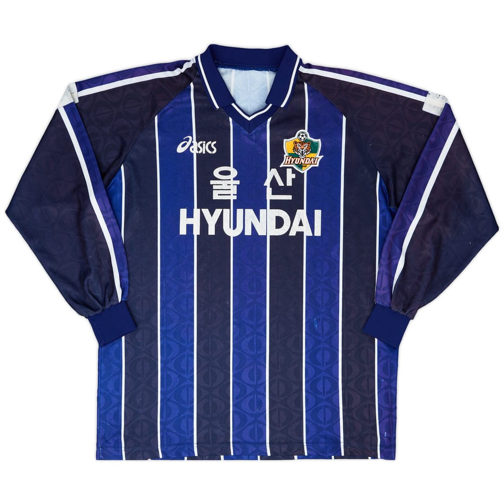2000-01 Ulsan Hyundai Home L/S Shirt - 5/10 - (XL)