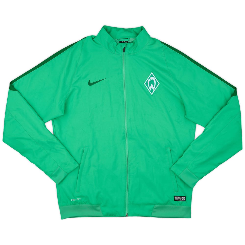 2015-16 Werder Bremen Nike Track Jacket - 9/10 - (L)