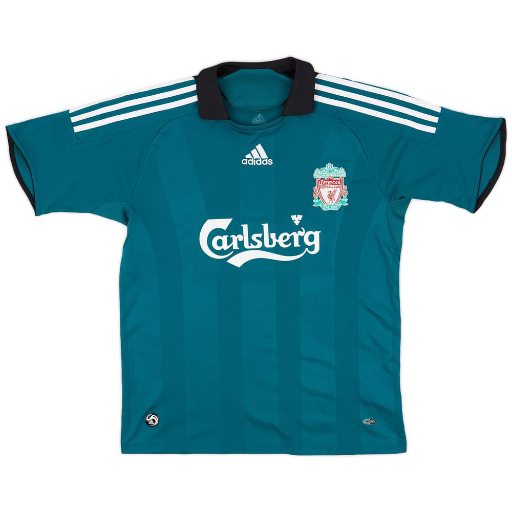 2008-09 Liverpool Third Shirt - 8/10 - (XL Boys)