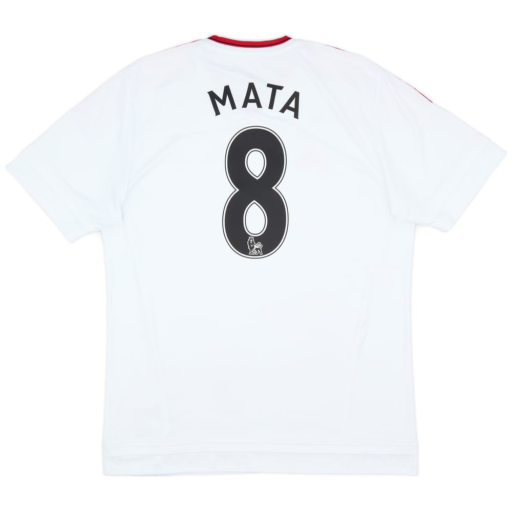 2015-16 Manchester United Away Shirt Mata #8 - 8/10 - (L)