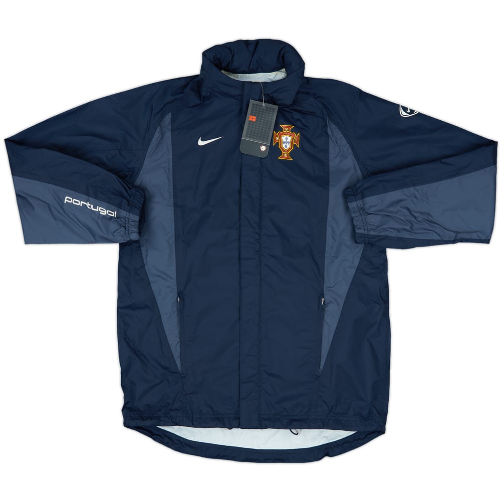 2002-04 Portugal Player Issue Nike Padded Hooded Jacket (S)