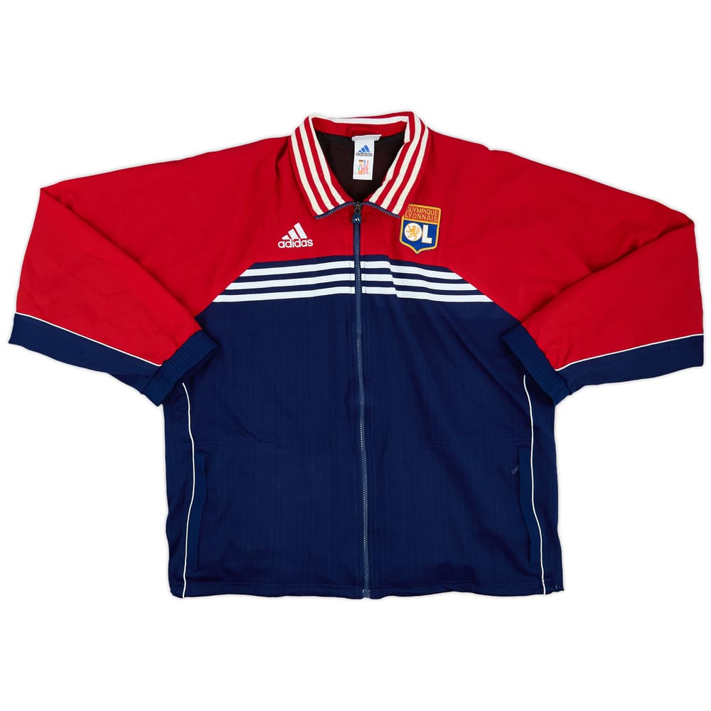 1998-00 Lyon adidas Track Jacket - 6/10 - (M/L)