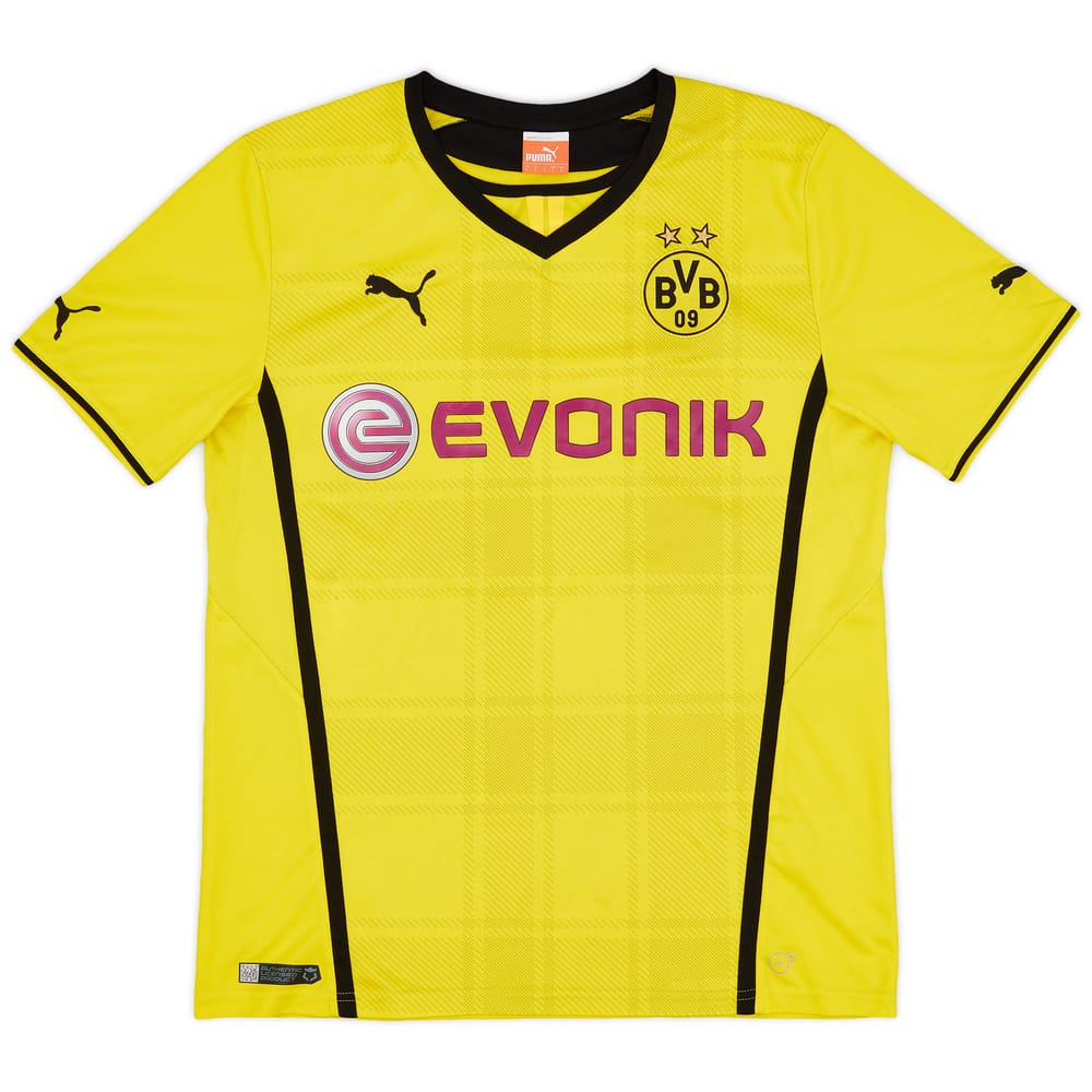 2013-14 Borussia Dortmund Home Shirt - 7/10 - (L)