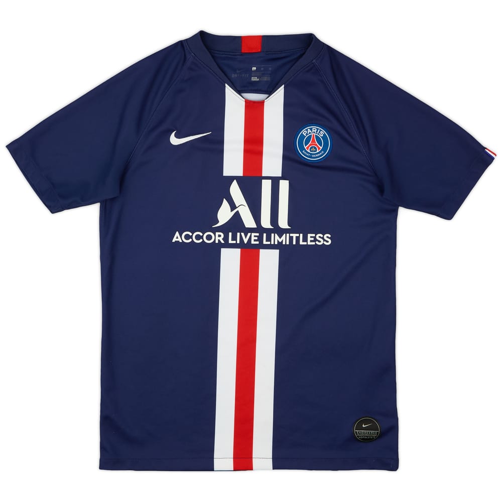 2019-20 Paris Saint-Germain Home Shirt - 8/10 - (XL.Boys)