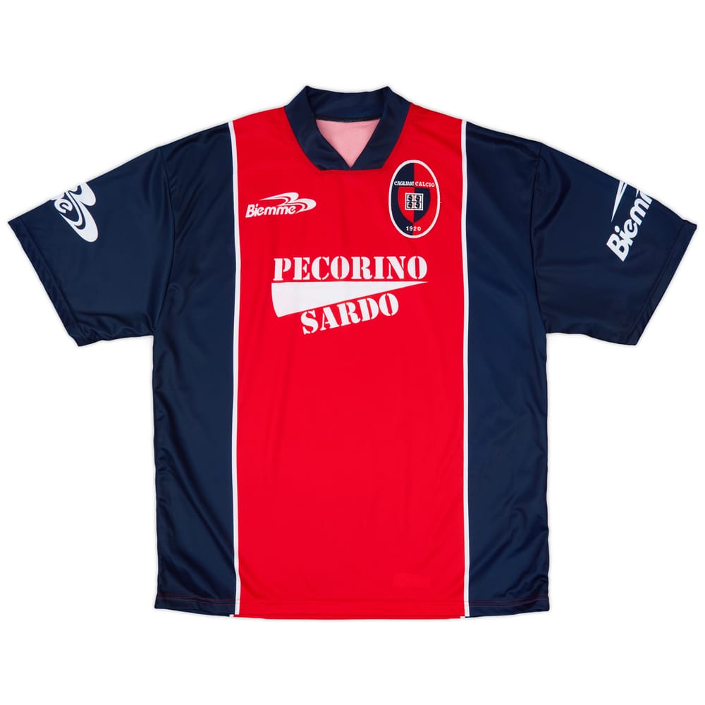1999-00 Cagliari Biemme Training Shirt - 10/10 - (XL)