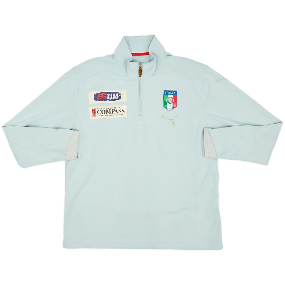2008-10 Italy Puma 1/4 Zip Training Top - 5/10 - (M)