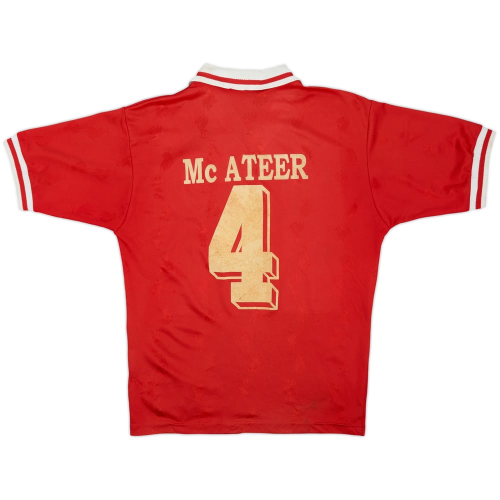 1996-98 Liverpool Home Shirt McAteer #4 - 5/10 - (M)