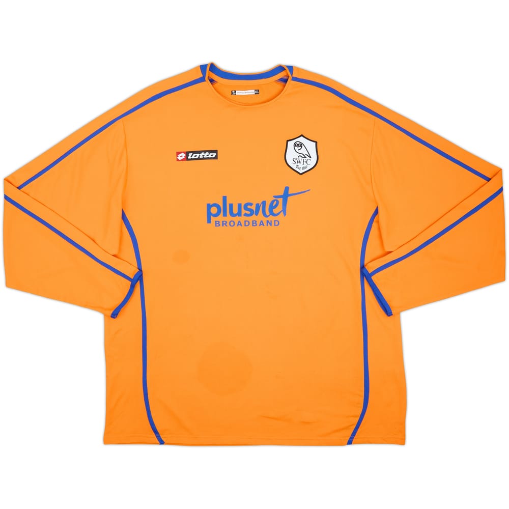 2007-09 Sheffield Wednesday Away L/S Shirt - 7/10 - (XXL)