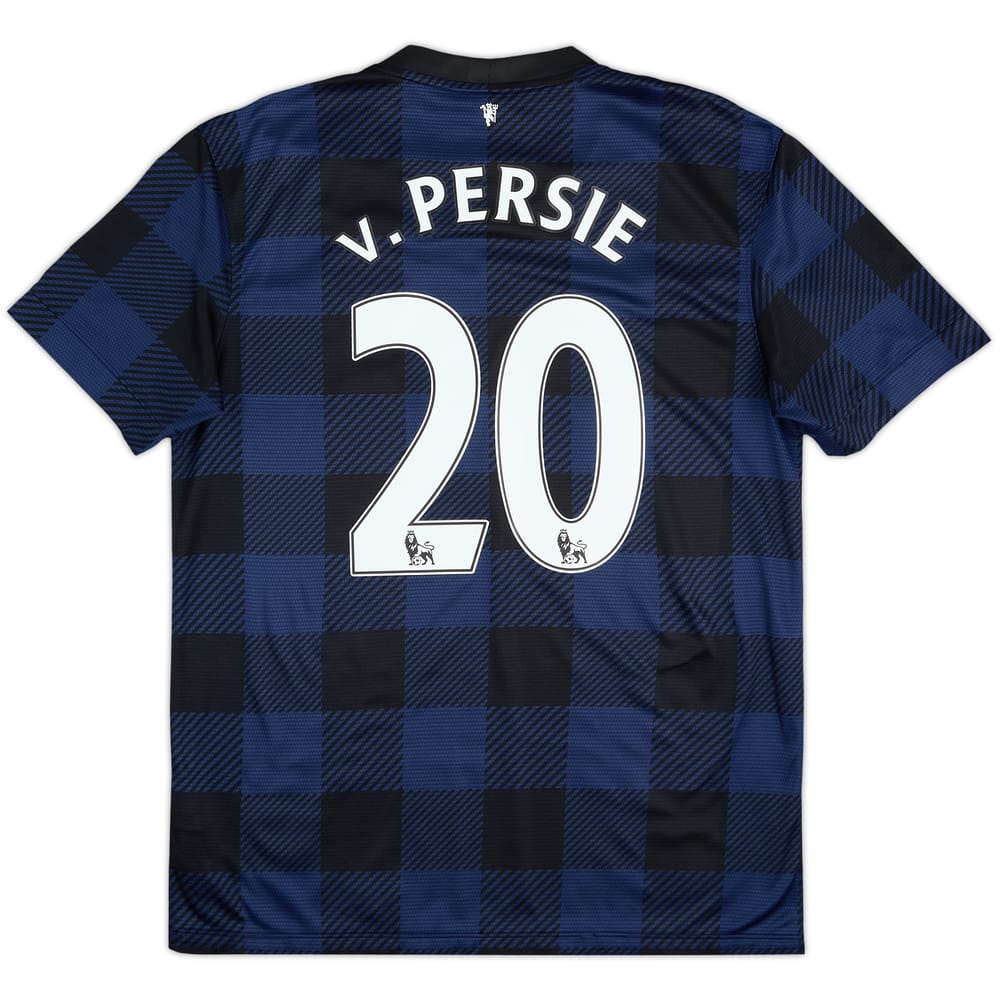 Camiseta de visitante del Manchester United 2013-14 V.Persie #20 - 7/10 - (M)