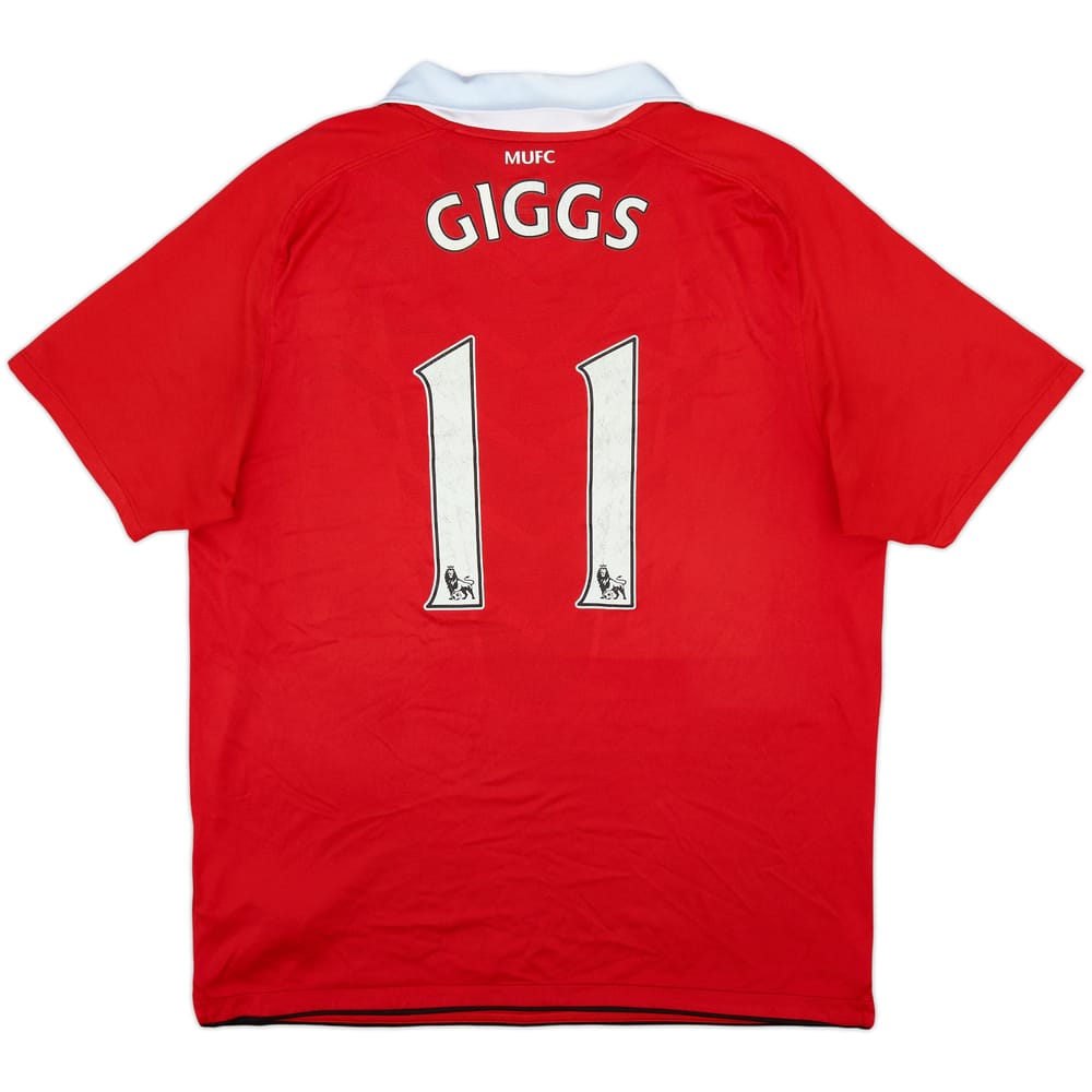 Camiseta de local del Manchester United 2010-11 Giggs #11 - 6/10 - (L)