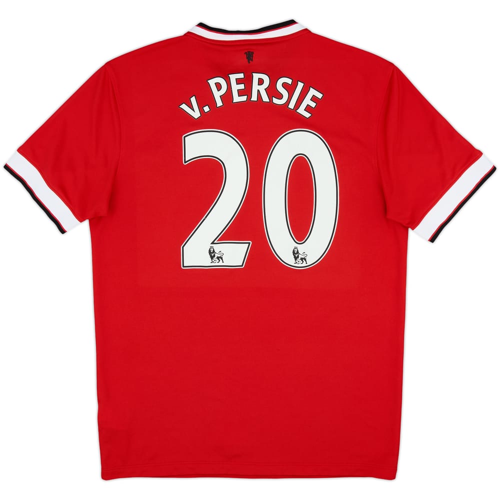 2014-15 Manchester United Home Shirt v.Persie #20 - 6/10 - (M)