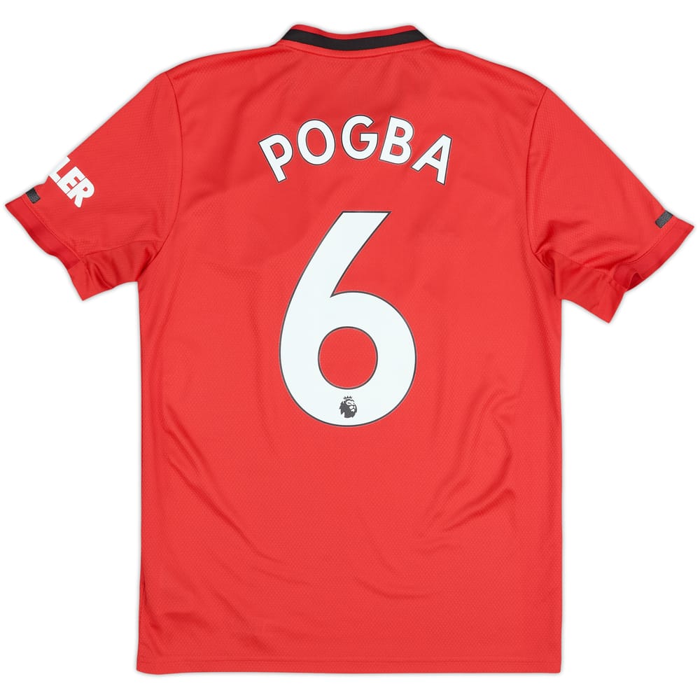 2019-20 Manchester United Home Shirt Pogba #6 - 6/10 - (S)