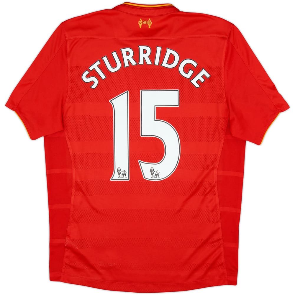 2015-16 Liverpool Home Shirt Sturridge #15 - 9/10 - (M)