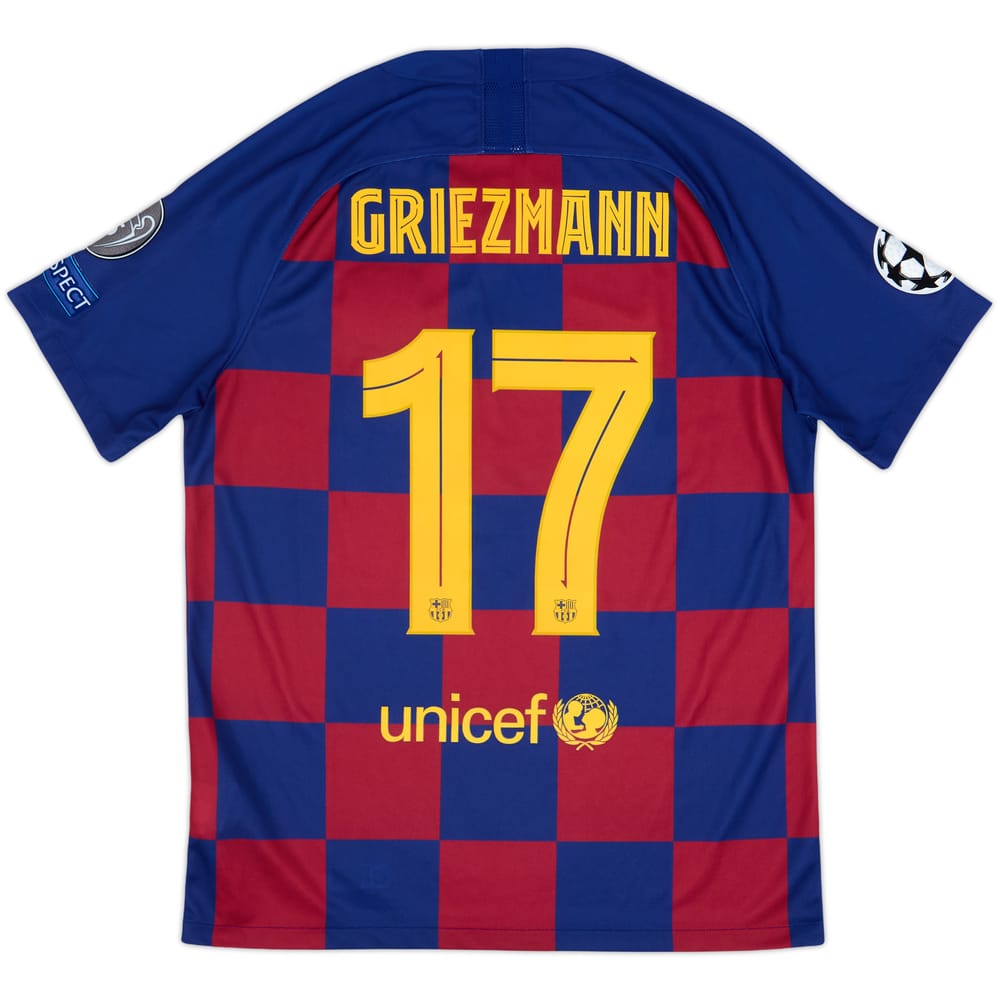 2019-20 Barcelona Home Shirt Griezmann #17 - 9/10 - (L)