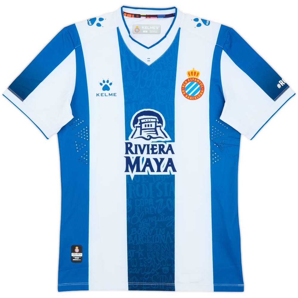 2019-20 Espanyol Home Shirt - 9/10 - (S)