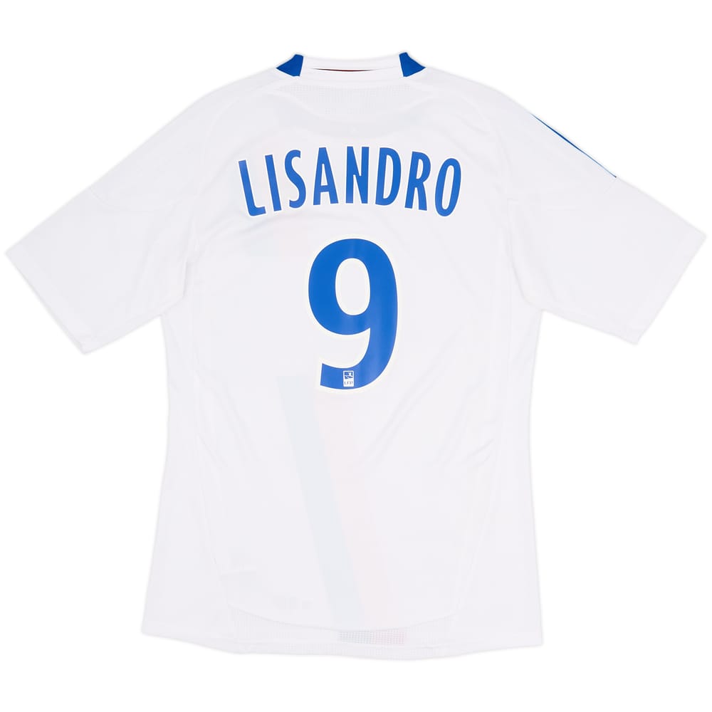 Camiseta de local de Lyon 2010-11 Lisandro #9 - 9/10 - (S)
