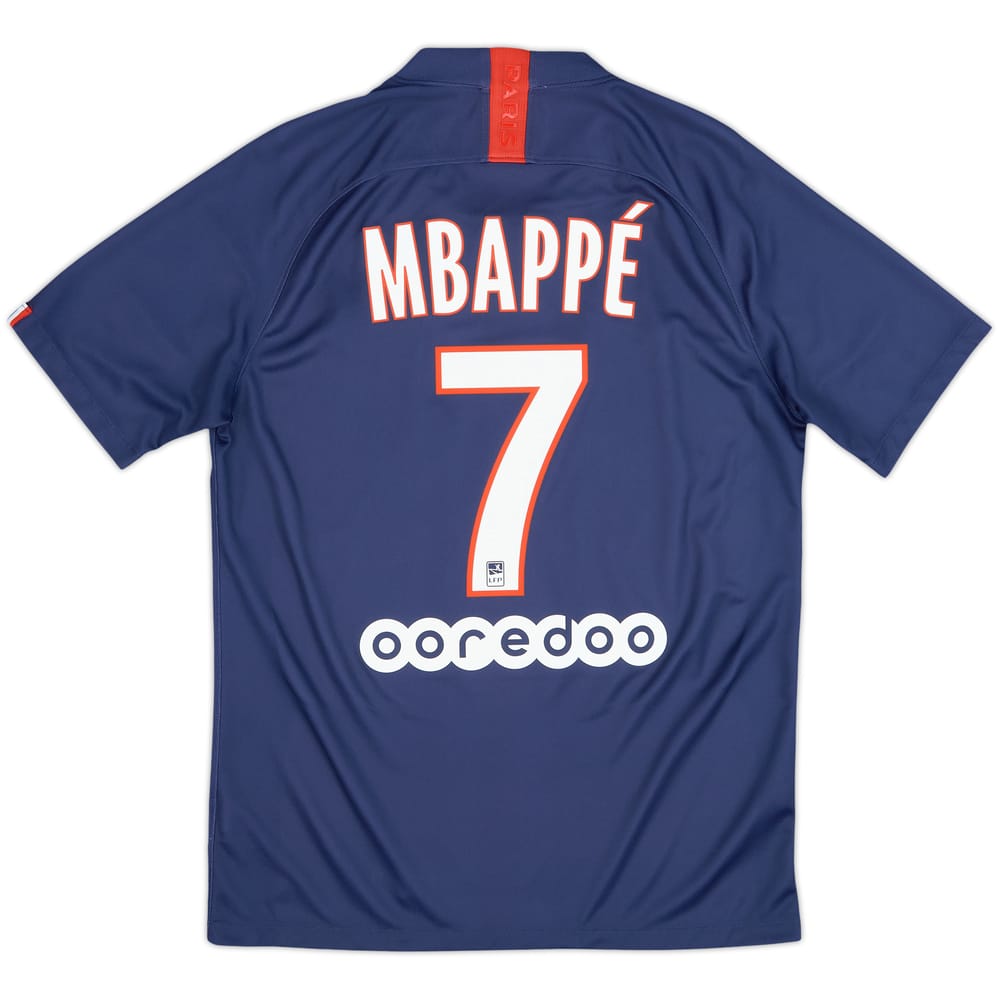 2019-20 Paris Saint-Germain Camiseta Local Mbappe #7 - 8/10 - (M)