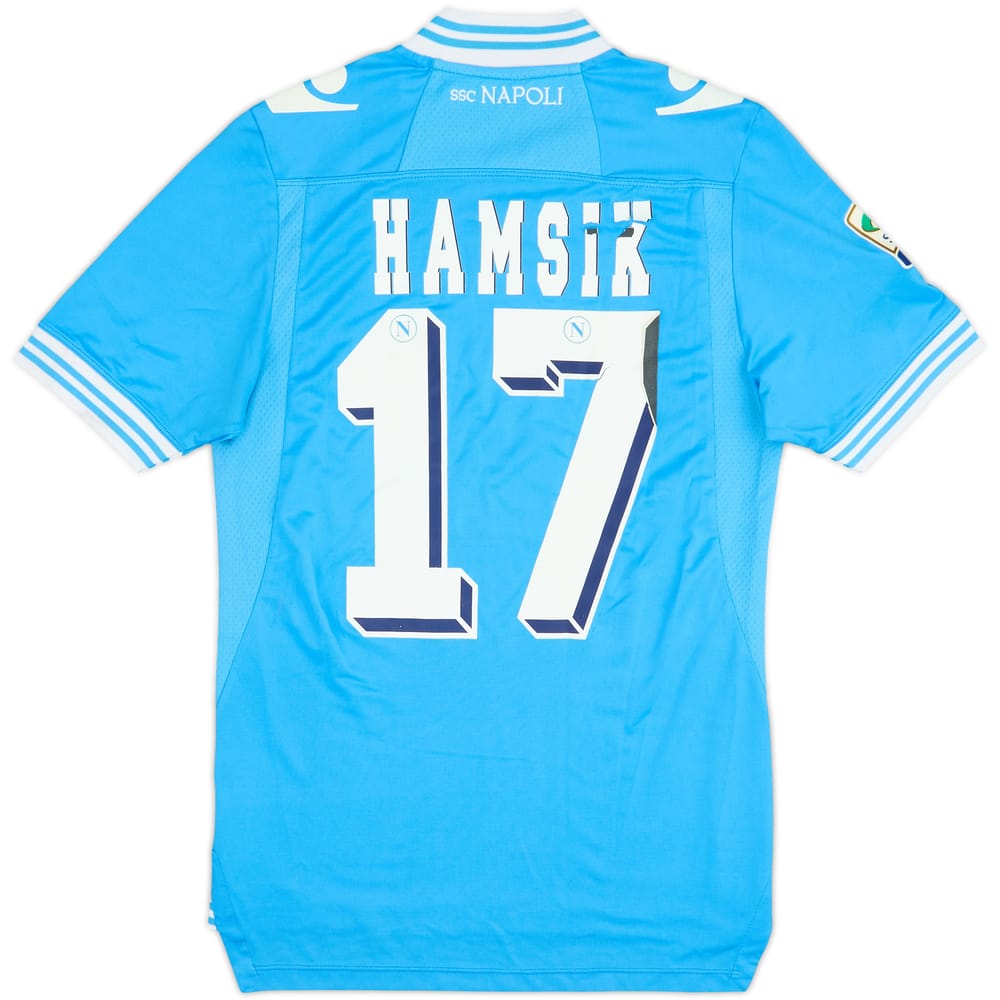 2012-13 Napoli Home Shirt Hamsik #17 - 4/10 - (S)