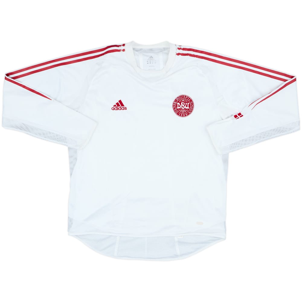 2004-06 Denmark Player Issue Away L/S Shirt - 6/10 - (L)
