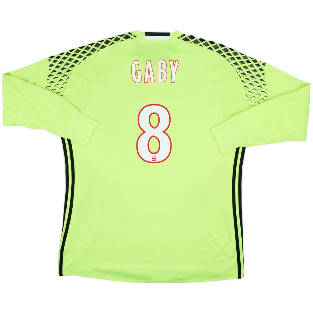 2016-17 Lyon Authentic GK Shirt Gaby #8 - 3/10 - (XL)