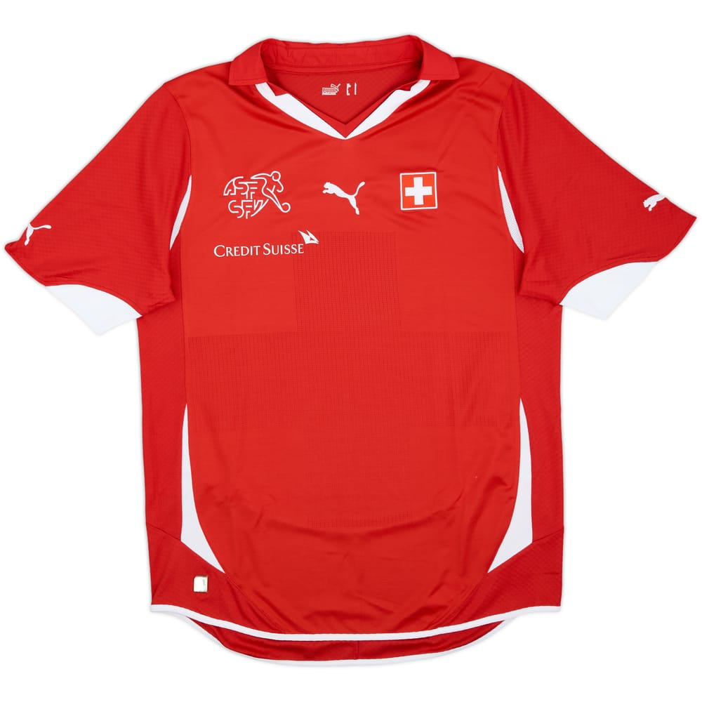 2010-11 Switzerland Home Shirt - 9/10 - (L)