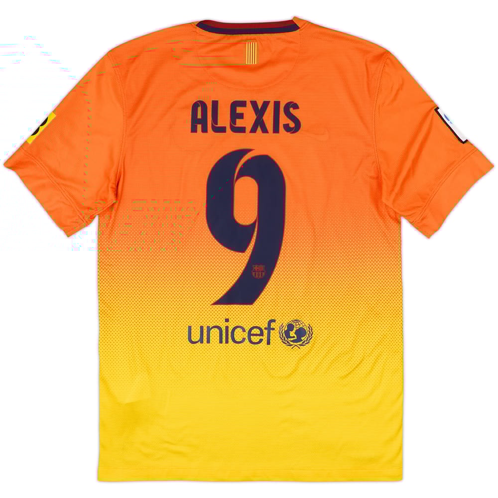 2012-13 Barcelona Camiseta de visitante Alexis #9 - 8/10 - (S)