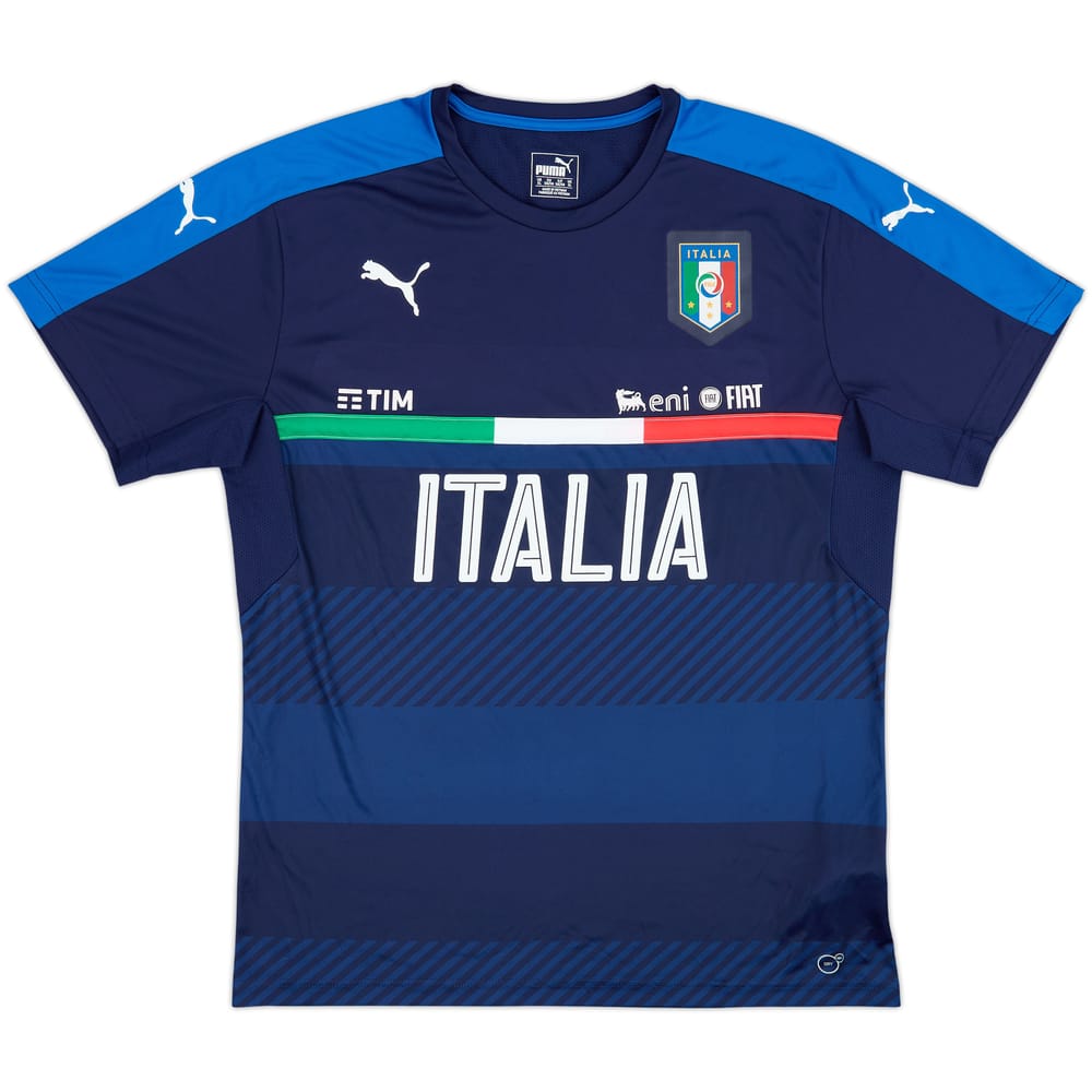 2016-17 Italy Player Issue Training Shirt - 9/10 - (XL)