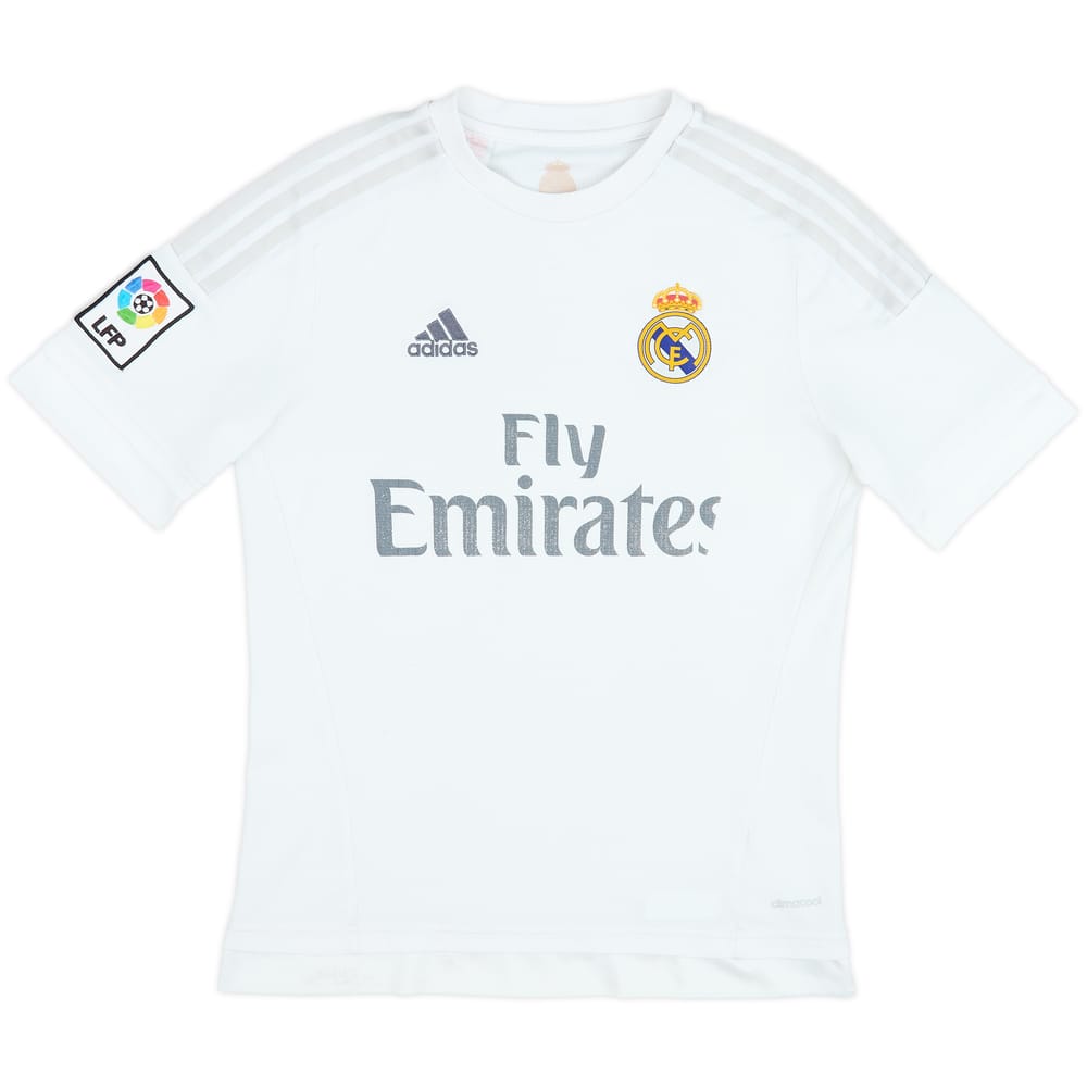 2015-16 Real Madrid Home Shirt - 4/10 - (S)