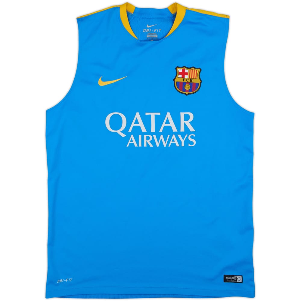2015-16 Barcelona Nike Training Vest - 7/10 - (L)