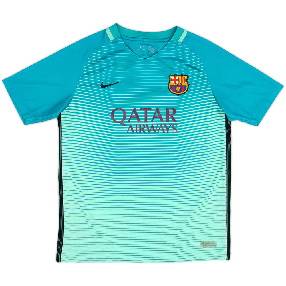 2016-17 Barcelona Third Shirt #11 - 5/10 - (XL.Boys)