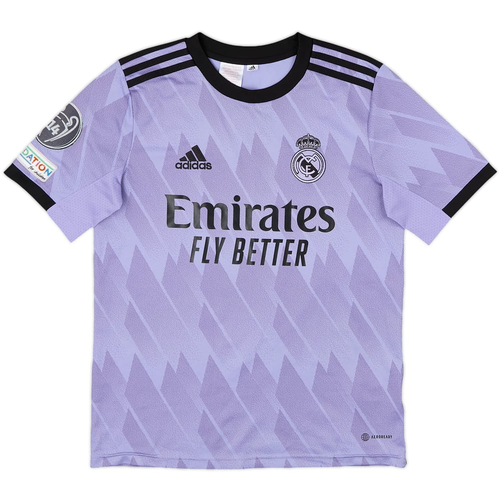 2022-23 Real Madrid Away Shirt - 8/10 - (XL.Boys)