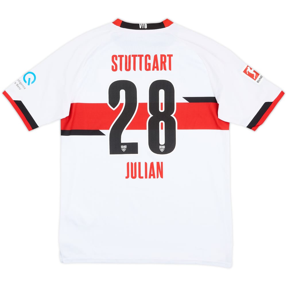 2021-22 Stuttgart Home Shirt Julian #28 - 6/10 - (L.Boys)
