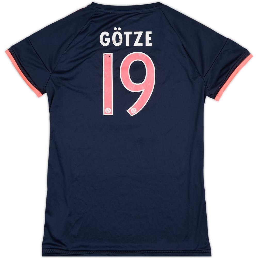 Camiseta de la tercera equipación del Bayern Munich 2015-16 Gotze #19 - 6/10 - (Mujeres M)
