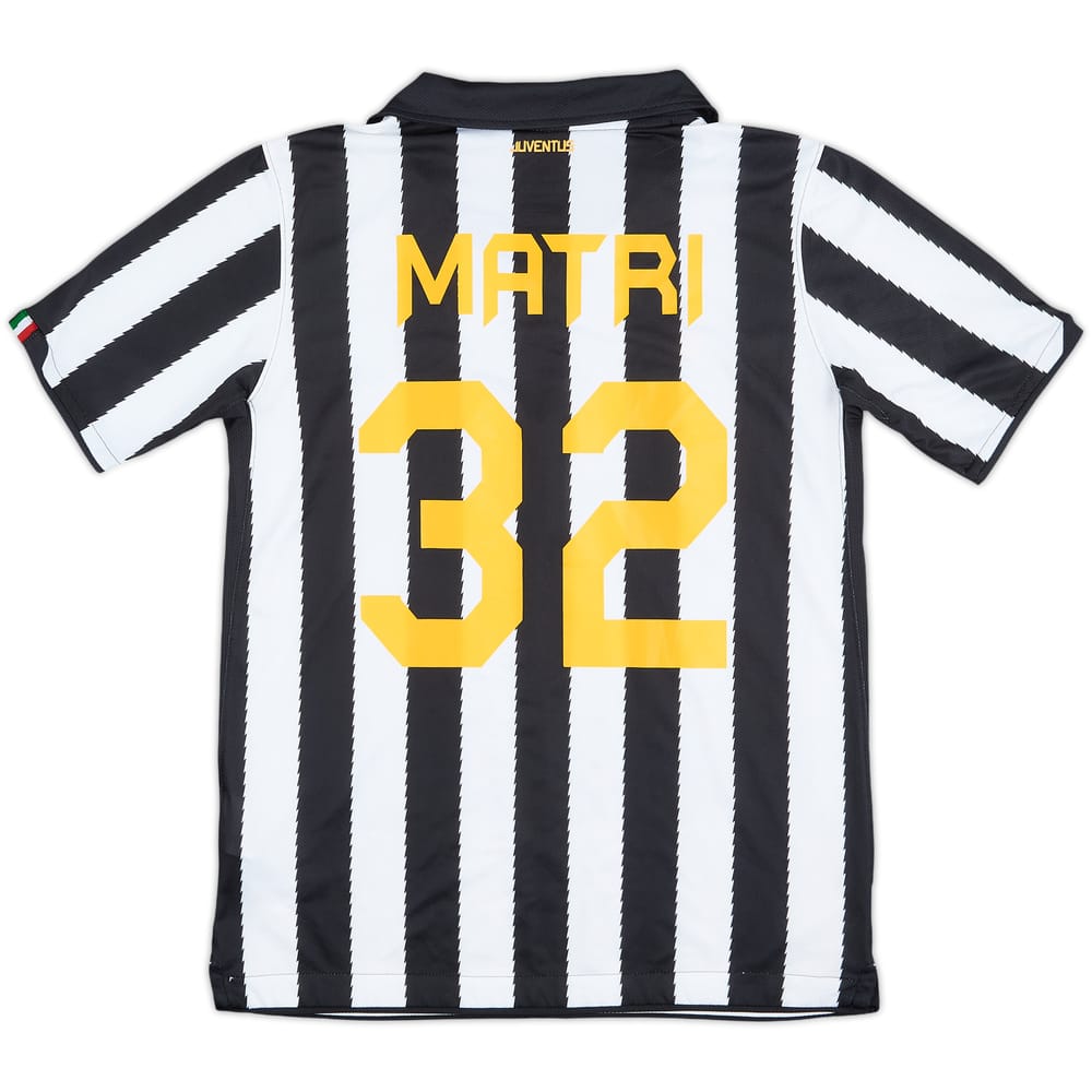 2010-11 Juventus Home Shirt Matri #32 - 7/10 - (XL.Boys)